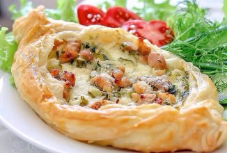 ЛОДОЧКИ ИЗ СЛОЕНОГО ТЕСТА