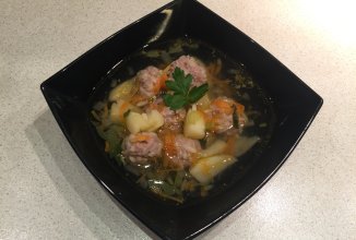 Суп с фрикадельками