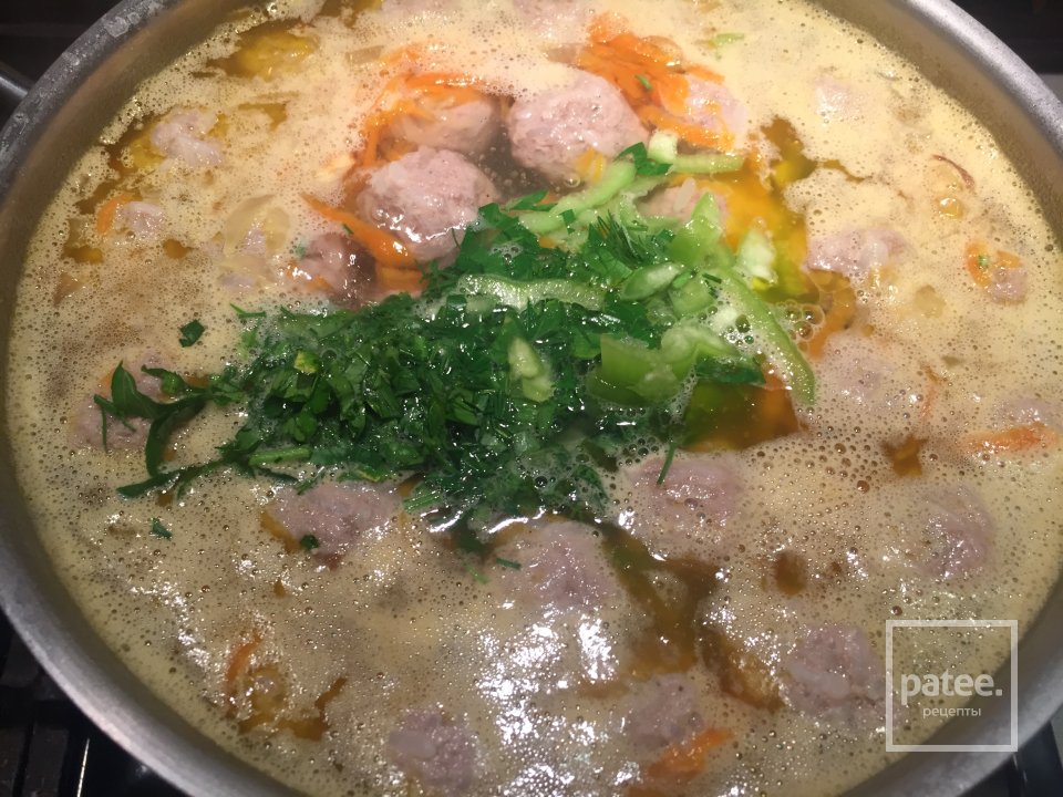 Суп с фрикадельками - Шаг 4