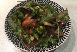 Салат с морепродуктами