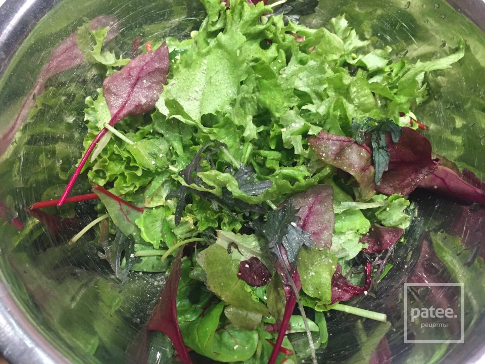 Салат с морепродуктами - Шаг 2