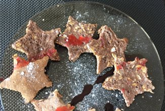 Шоколадный овсяный блин ПП