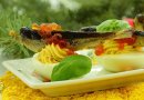 Фаршированные яйца со шпротами и икрой