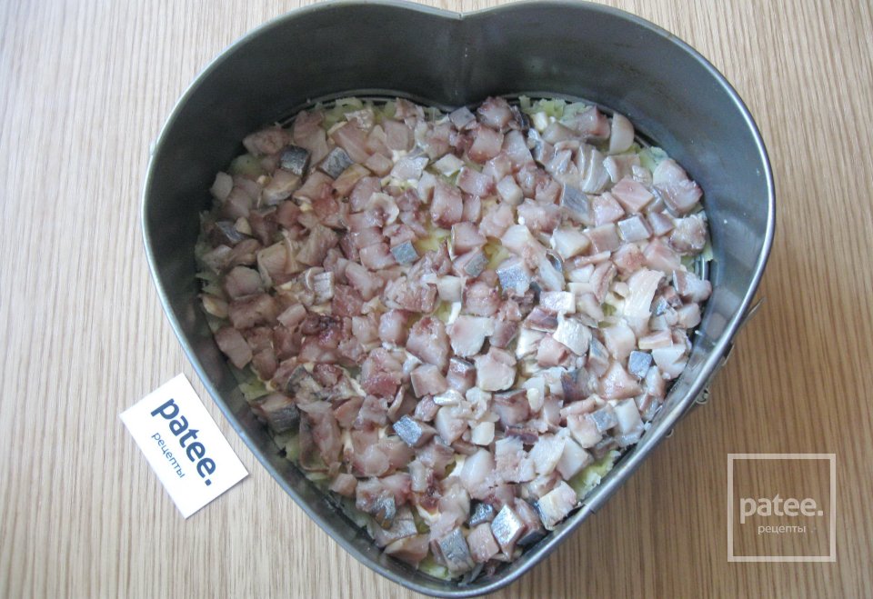 Сельдь под шубой со свекольным суфле - Шаг 7