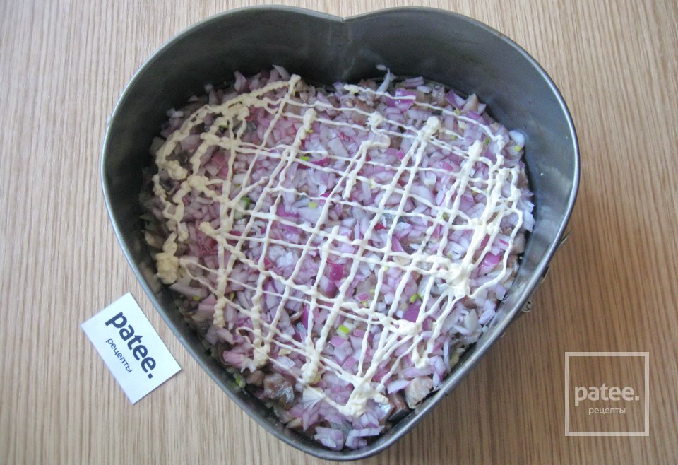 Сельдь под шубой со свекольным суфле - Шаг 9