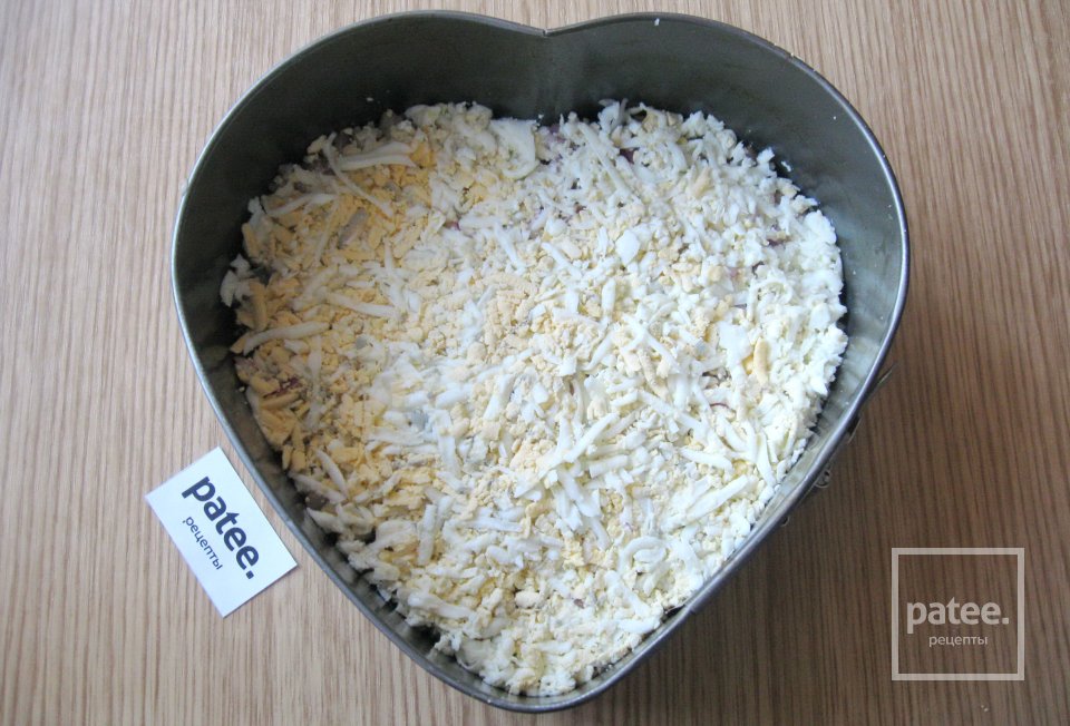 Сельдь под шубой со свекольным суфле - Шаг 10