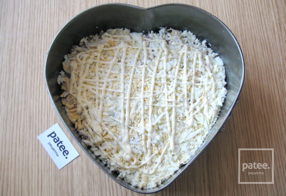 Сельдь под шубой со свекольным суфле - Шаг 11