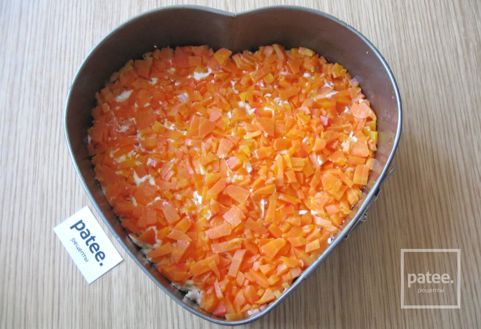 Сельдь под шубой со свекольным суфле - Шаг 12