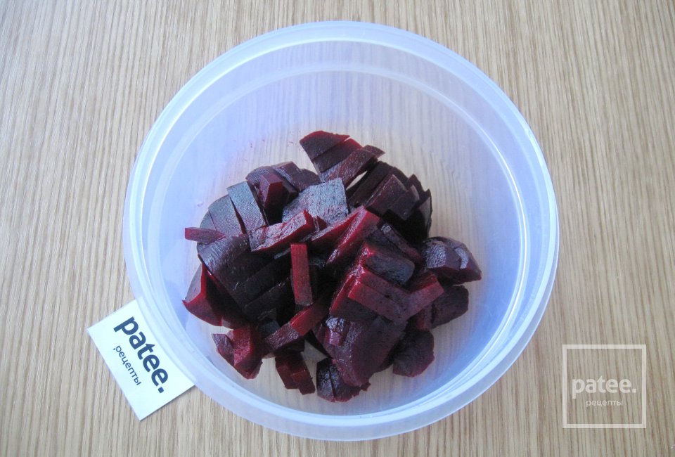 Сельдь под шубой со свекольным суфле - Шаг 13