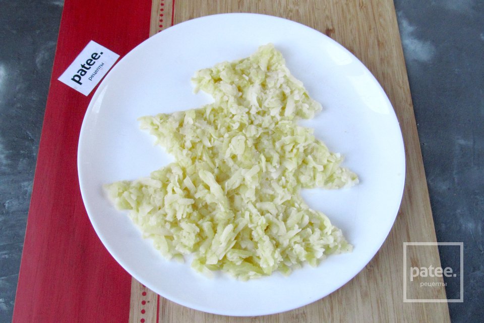 Салат на Новый год "Ёлочка" - Шаг 3