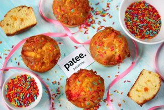 Маффины "Новогоднее конфетти"