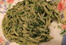 Паста со шпинатом и сливками