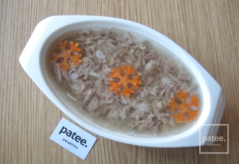 Холодец из говядины со свининой - Шаг 15