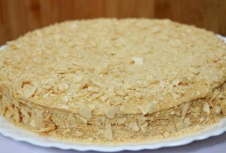 Торт "молочные соты" быстрый