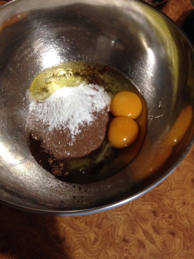 Шоколадно-кофейный торт - Шаг 1