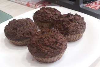 ПП шоколадные кексы из нута! Без муки, сахара и масла!!!!