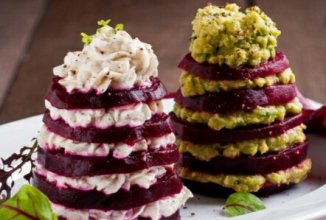 Свекольные ёлочки.