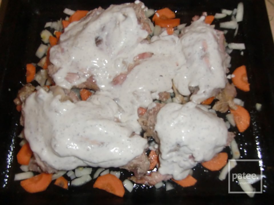 Кролик в сметанном соусе - Шаг 4