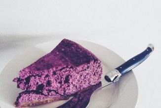 Черничный чизкейк