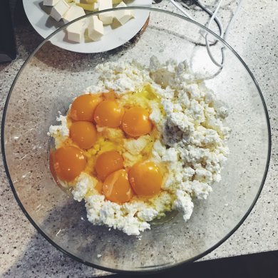 Черничный чизкейк - Шаг 1