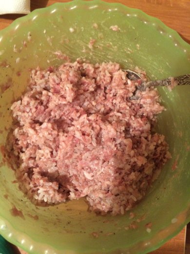 Тефтели с сырной начинкой - Шаг 2