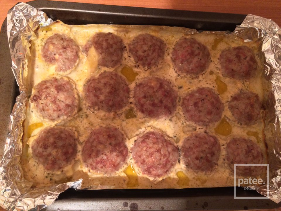 Тефтели с сырной начинкой - Шаг 11