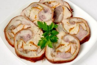 Фаршированная рулька