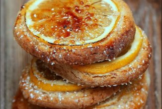 Миндальное печенье с лимоном