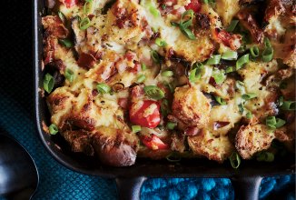 Рождественская запеканка