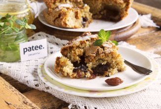 Сливовый пирог на топленом масле