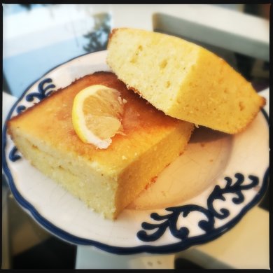 Влажный лимонный манник) - Шаг 1