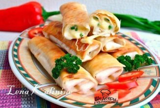 ЛАВАШ, ЖАРЕНЫЙ С СЫРОМ ✌