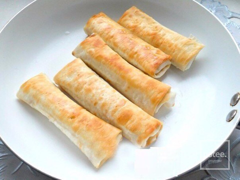 ЛАВАШ, ЖАРЕНЫЙ С СЫРОМ ✌ - Шаг 3