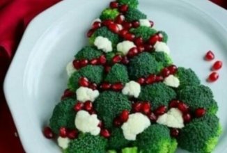 Салат "Овощная елка"