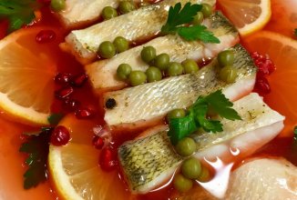 Новогоднее заливное из судака "Сказка"