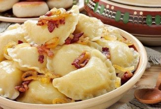 Вареники с картофелем и грибами
