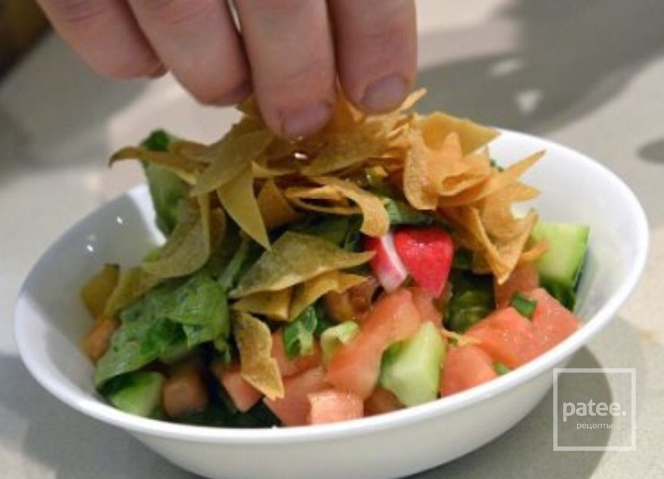 Салат "Фатуш" - Шаг 4