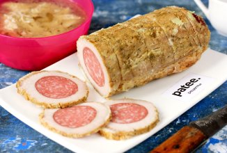 Буженина с колбасой "Праздничная"