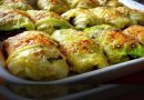 Галубцы с листьев капусты