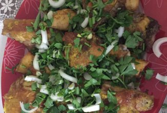 Курочка в духовке