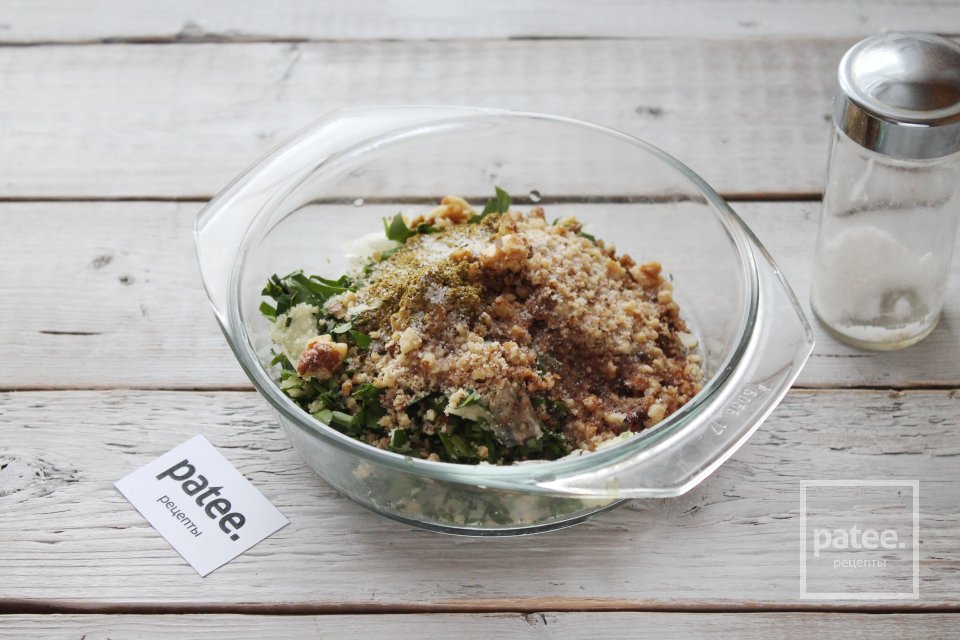 Рулетики из баклажанов по-грузински - Шаг 12