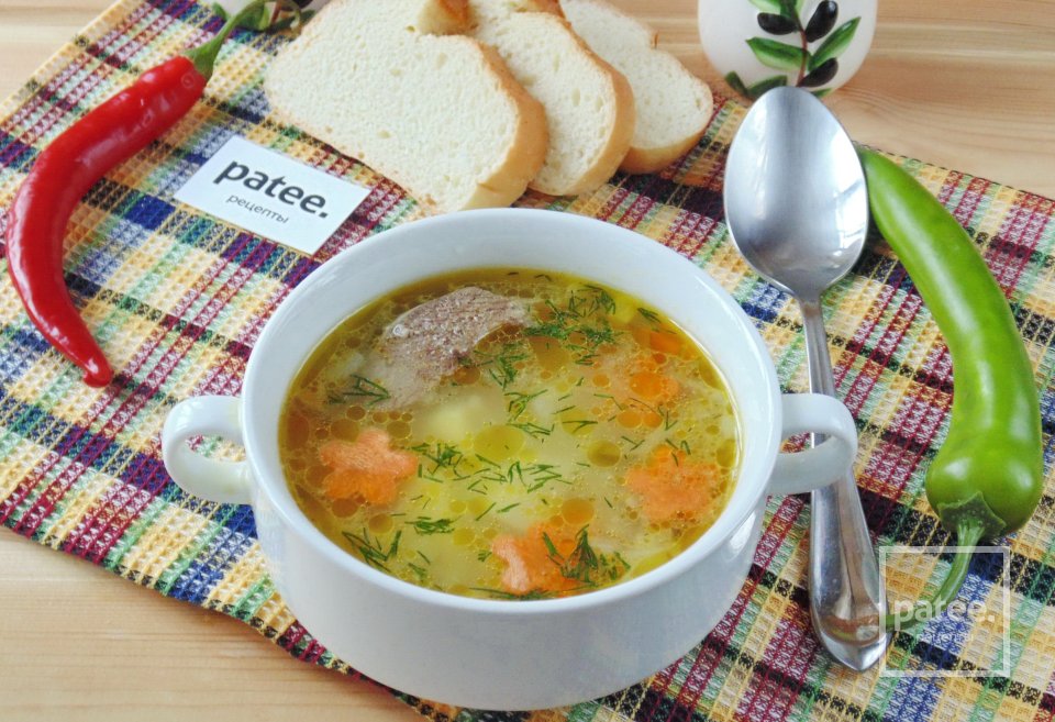 Рассольник с индейкой - Шаг 13