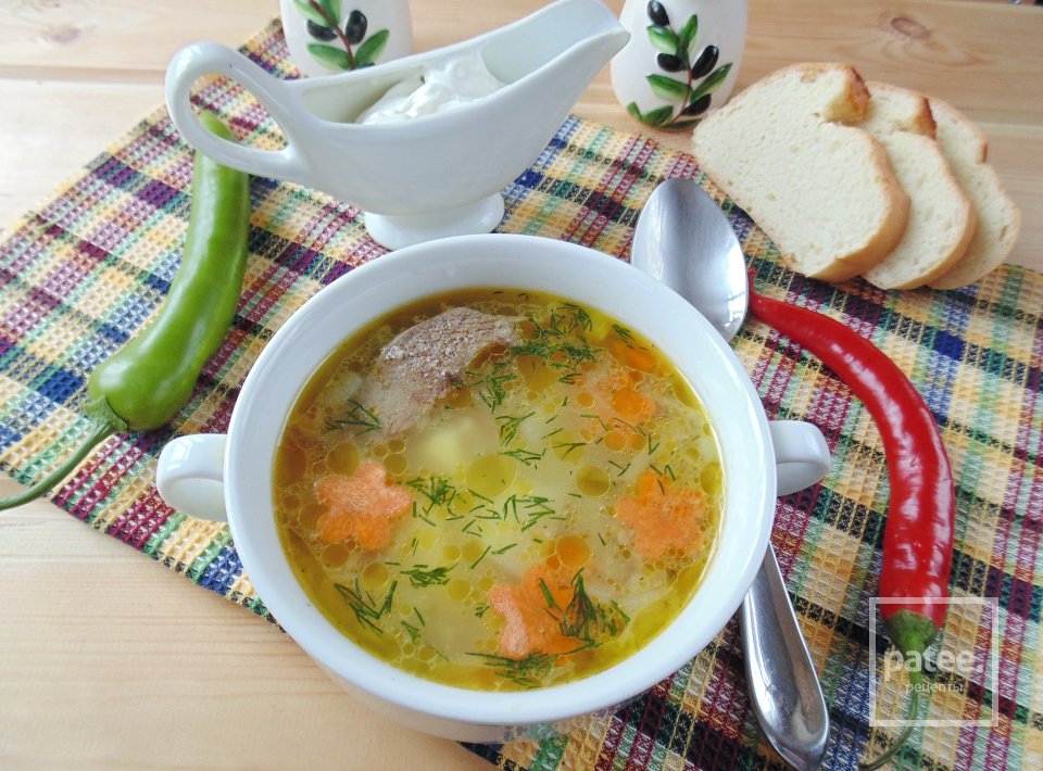 Рассольник с индейкой - Шаг 14