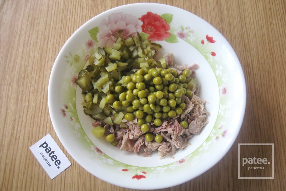 Салат "Оливье" с говядиной - Шаг 4