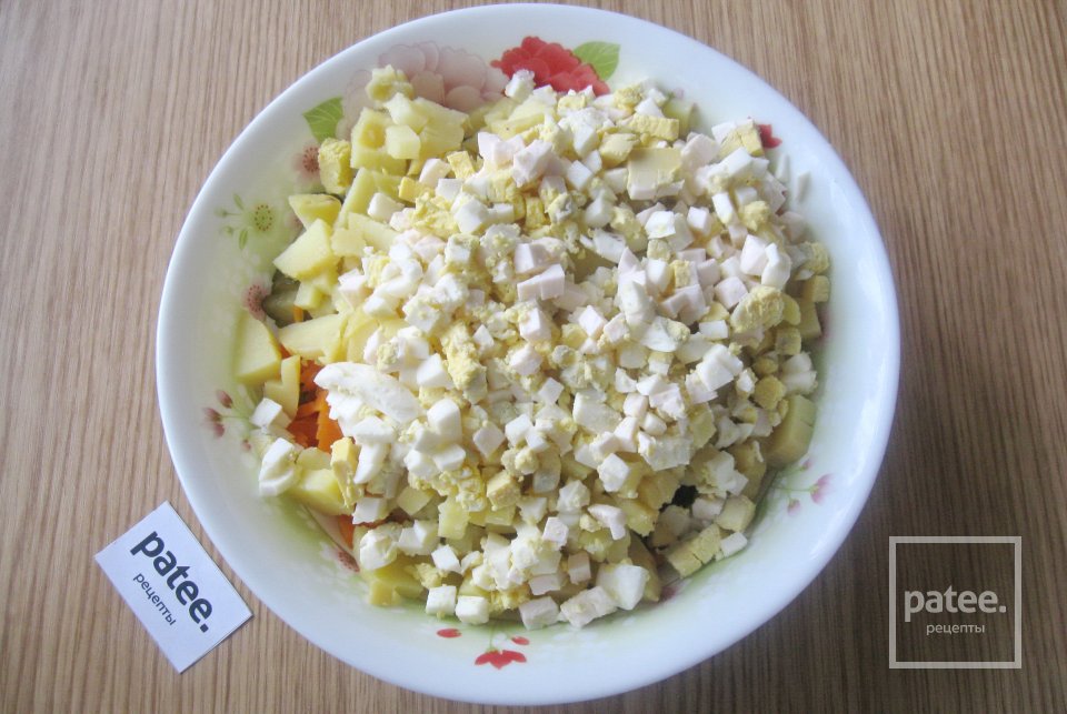 Салат "Оливье" с говядиной - Шаг 7