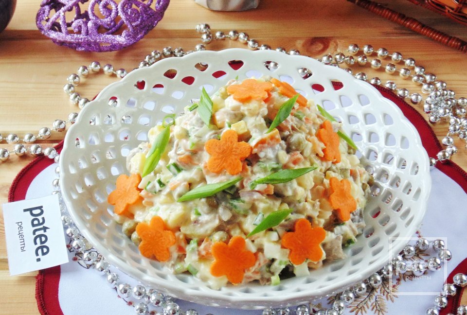 Салат "Оливье" с говядиной - Шаг 12