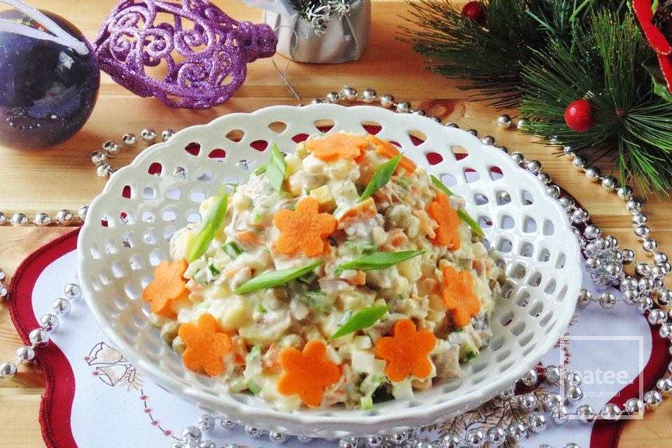 Салат "Оливье" с говядиной - Шаг 13