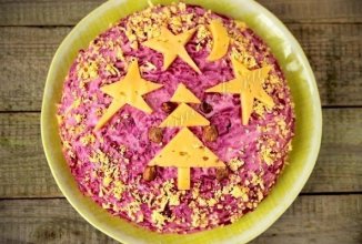 Салат "Рождественская ночь"