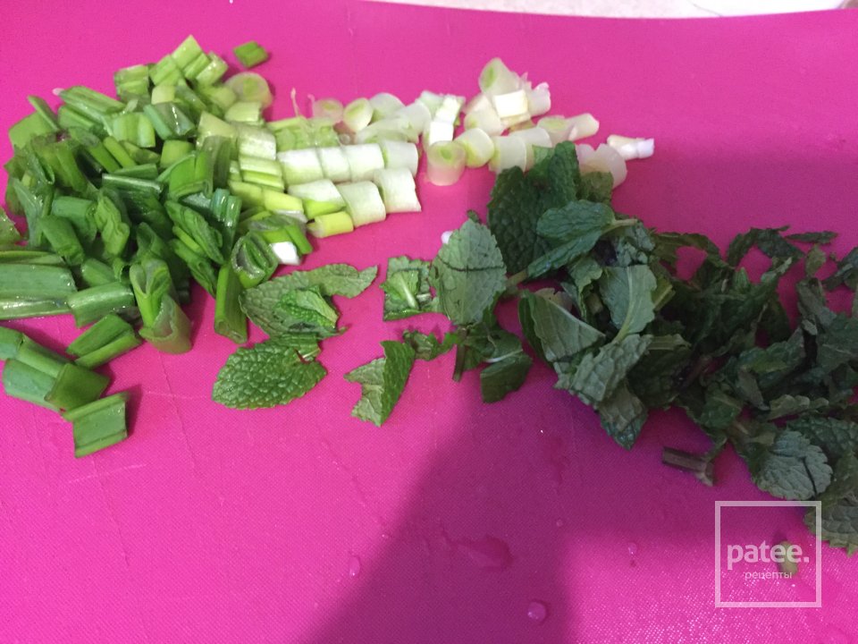 ПП Пюре с мятой и зелёным горошком - Шаг 1