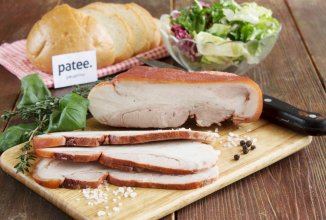 Пряный свиной подчеревок